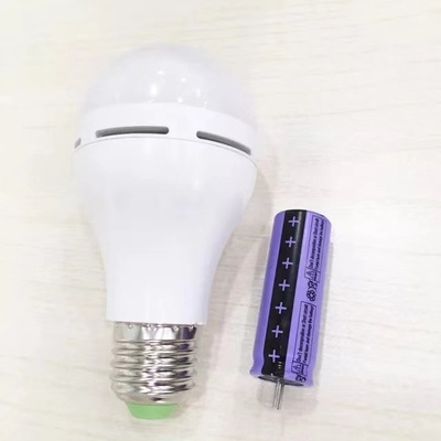 7W/10W LED lâmpadas recarregáveis de emergência E27/B22 com suporte de brilho ajustável