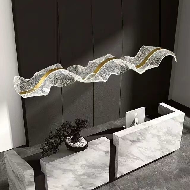 Fim 60W Cristal Lustreiro Design Moderno para Sala de Jantar de Luxo Iluminação Decorativa