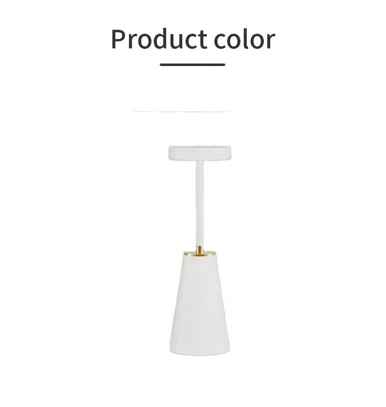 Três CCT Stepless Dimming LED Iluminação decorativa lâmpada de mesa para quarto DIY Design