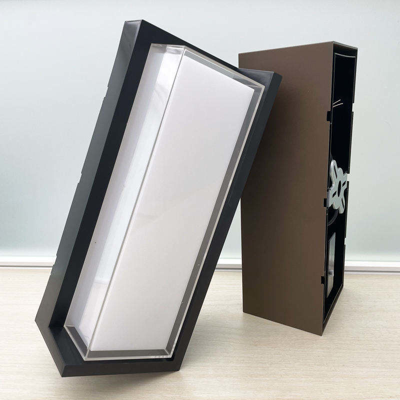 Modernas lâmpadas de LED de 24 W, de parede exterior, montadas em parede, luminárias domésticas, lâmpadas de parede, projéteis com 1