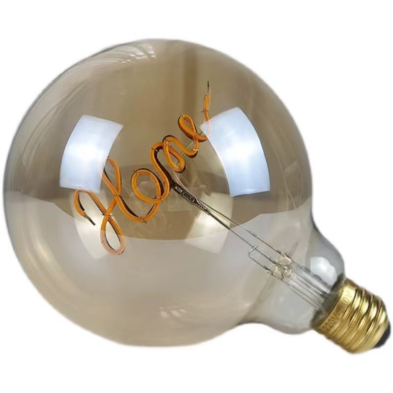 Lâmpada de ambiente festivo LED decorativa E27 bulb com design exclusivo e certificado CE