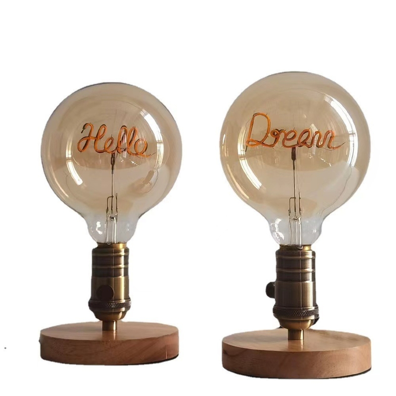Personalização GLOBE LED Bulb de Filamento G125 Série para Edison Iluminação Decorativa