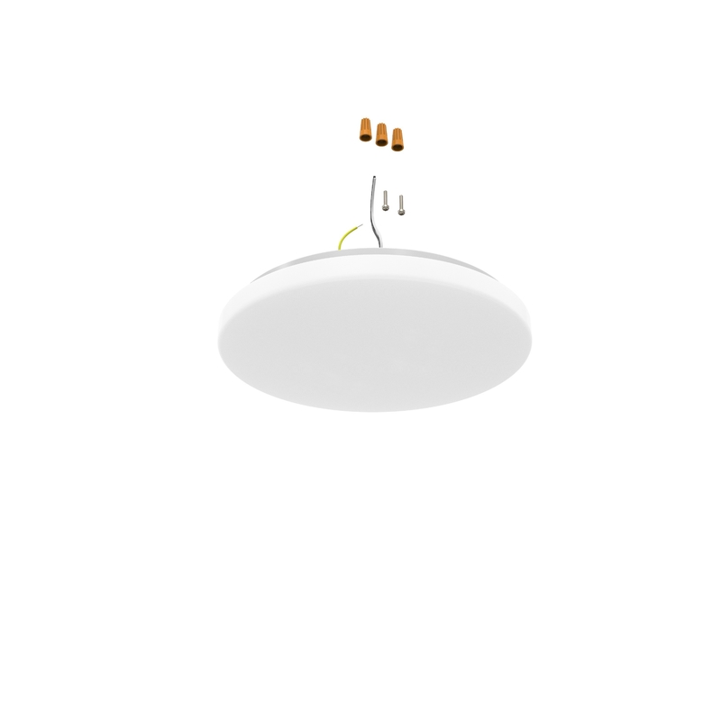 Lâmpada de teto LED de 10 polegadas 15W 5CCT CL-F1015 com 50000 horas de vida útil