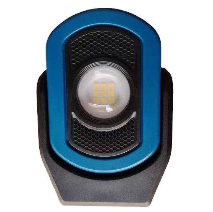 2- Luz de trabalho LED portátil com bateria recarregável de lítio USB tipo-C e ímã forte