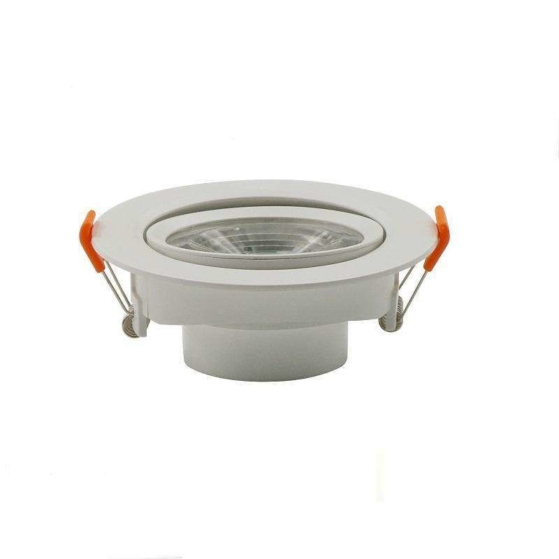 Epistar Branco Quente SMD LED Chip Indoor Round 5 Watt Iluminação LED Downlight 2024 Design