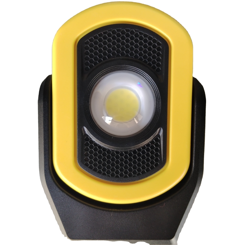 700LM Luz de trabalho recarregável de bolso magnético branco para acampamento ao ar livre e inspeção de automóveis