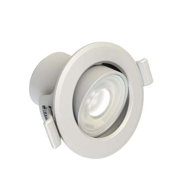 2700K Lâmpada de fundo LED branca suave e quente 5w para longa vida útil e recessos cortados 70mm