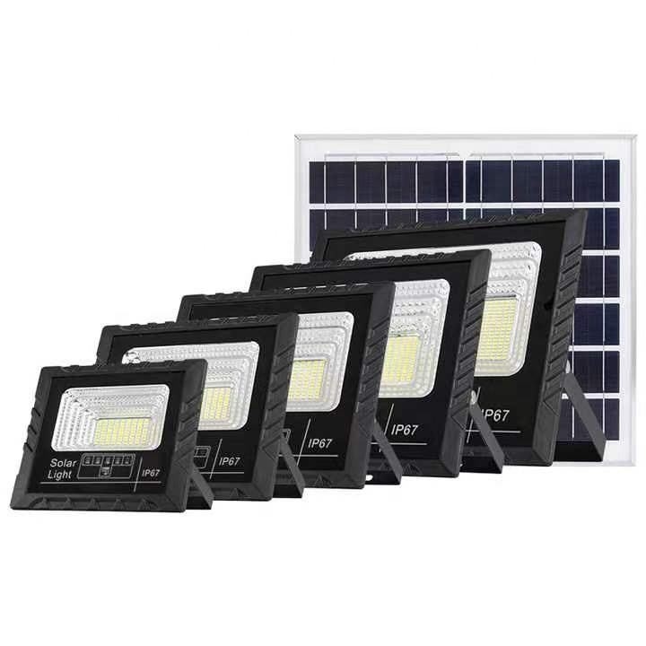 Interruptor de tempo IP67 à prova d'água Luz solar de inundação LED com 50000 horas de vida útil