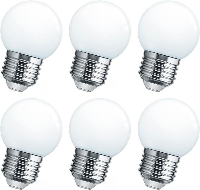 LED Banheiro Vanity lâmpada Globo 15W Equivalente E26 Base de parafuso médio Frio Branco