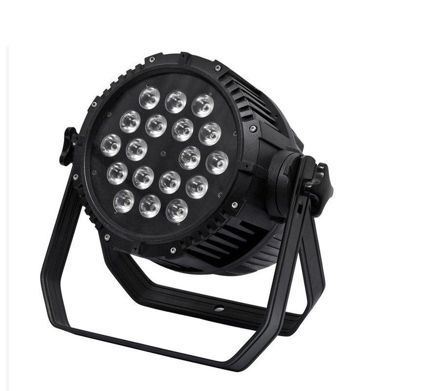 Iluminação de alto brilho 18PCS 200W 6in1 LED à prova d'água PAR luz com cor RGB