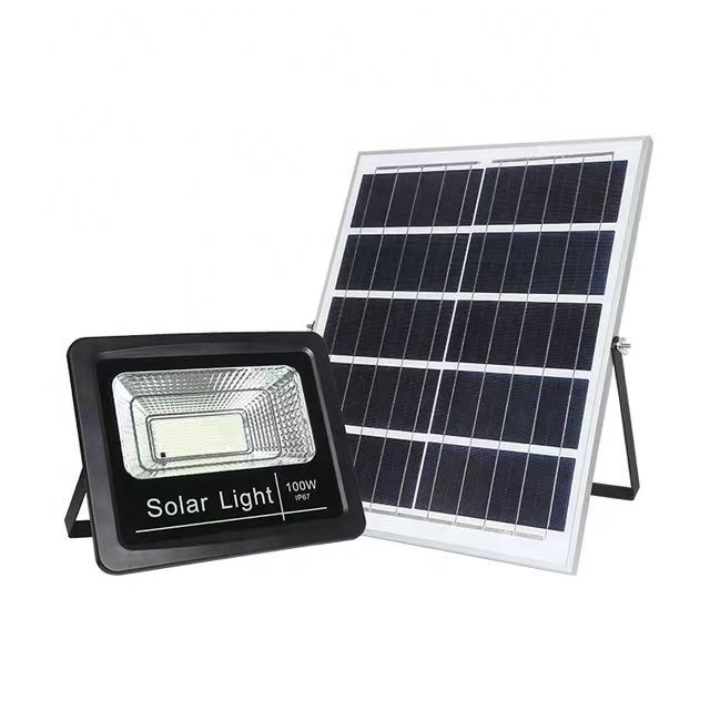 AC 165-265V Voltagem de entrada Luz solar de inundação para interruptor de tempo de jardim 30000 horas de vida
