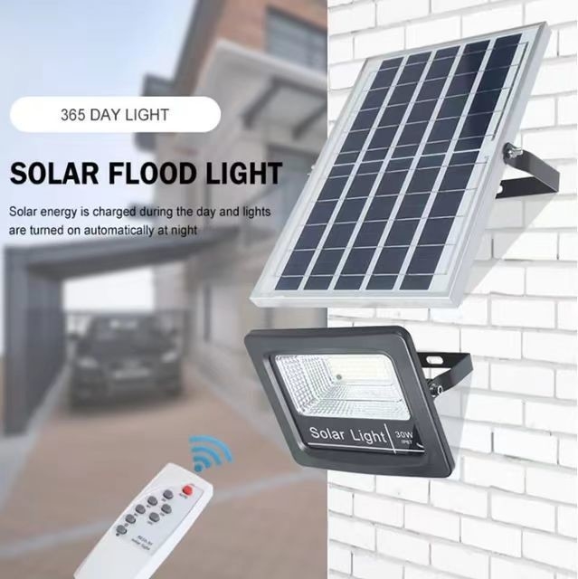 Lâmpadas de rua LED de carregamento solar Comutador de tempo para estádio de armazém e economia de energia