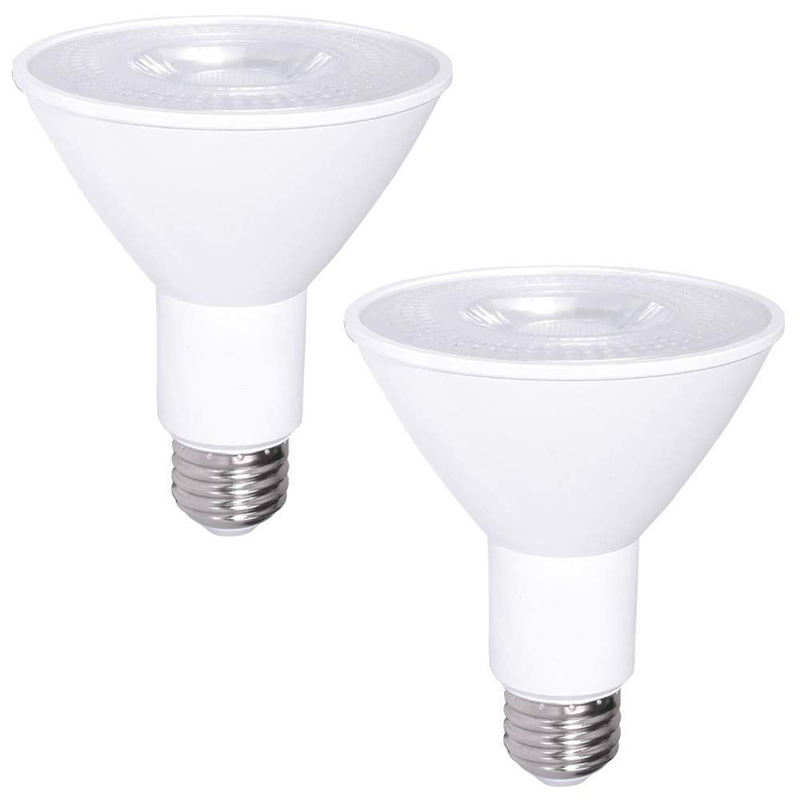 12W 100W Dimmable Waterproof E26 3000K Quente Branco LED lâmpada de inundação PAR30 Controlador de botão