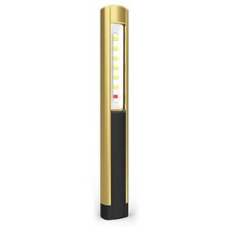 Luz de caneta recarregável portátil LED com clip e ímã IP65 Fornecimento de energia CC