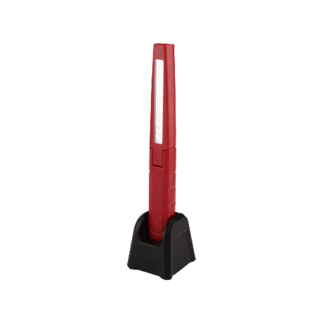 80lm/w 500lm LED portátil com bateria recarregável Luz de trabalho com suporte e carregador USB