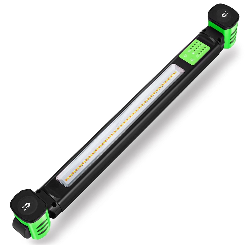 IP80 Luz de trabalho LED 1600 Lumen Temperatura de cor dupla 360 graus Magnético e gancho