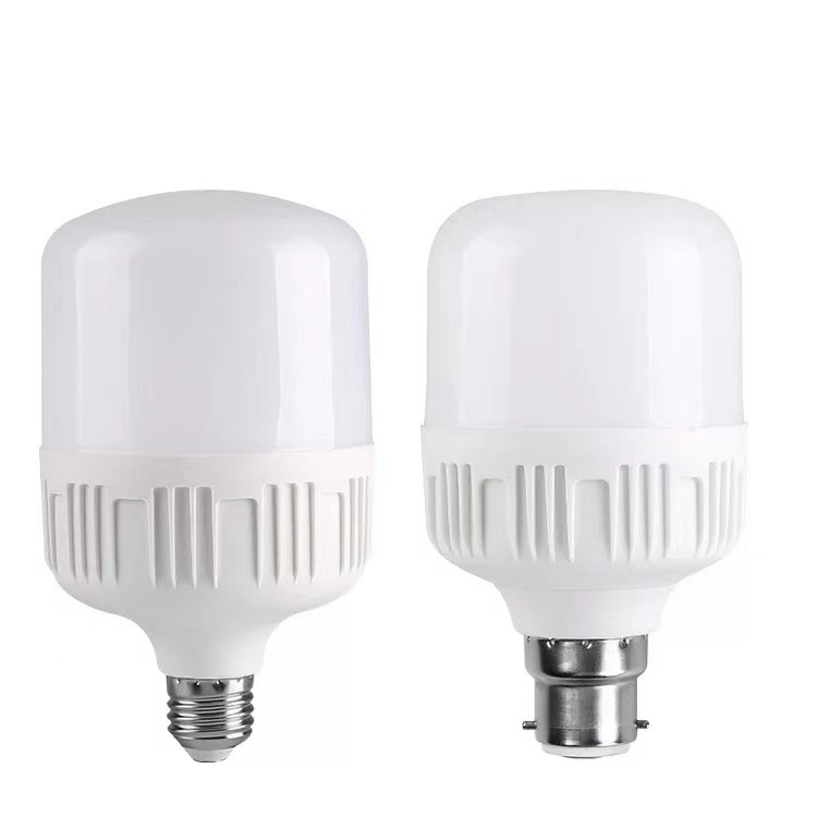 lâmpadas LED de forma T de 30w 50w com eficiência luminosa de 100lm/w e fonte de alimentação AC