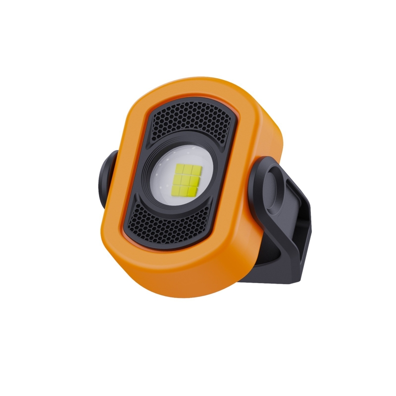 3 Nível 780lm LED Luz de trabalho Suporte Dimmer CRI Ra 80 2500mAh IP65 USB recarregável