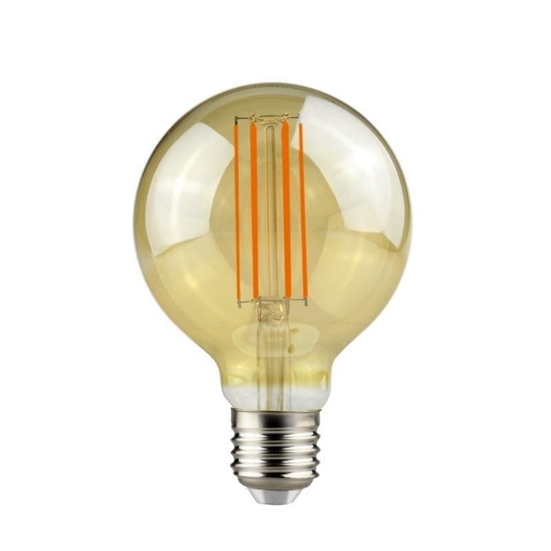 G80 Tipo de base 2W 2200K lâmpadas de filamento LED para iluminação duradoura e de poupança de energia