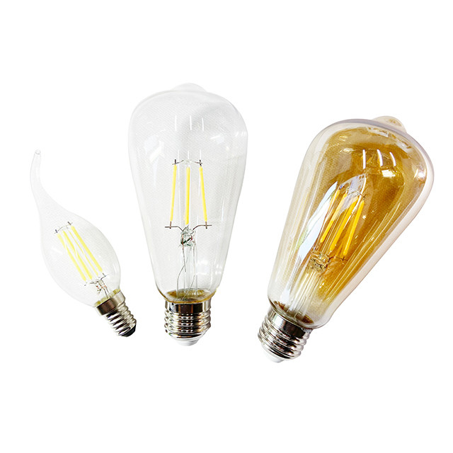 AC 120V A19 7W 800LM lâmpadas de vidro LED de fibra de vidro para longa vida útil 50000 horas