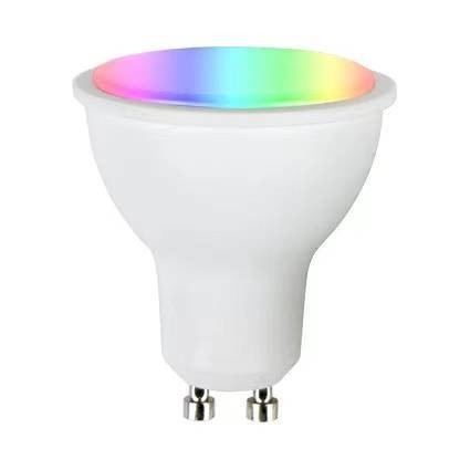 CE UKCA Certificado 5W 120D Smart Wifi APP Controle de voz GU10/MR16 LED Spot Light Hotel